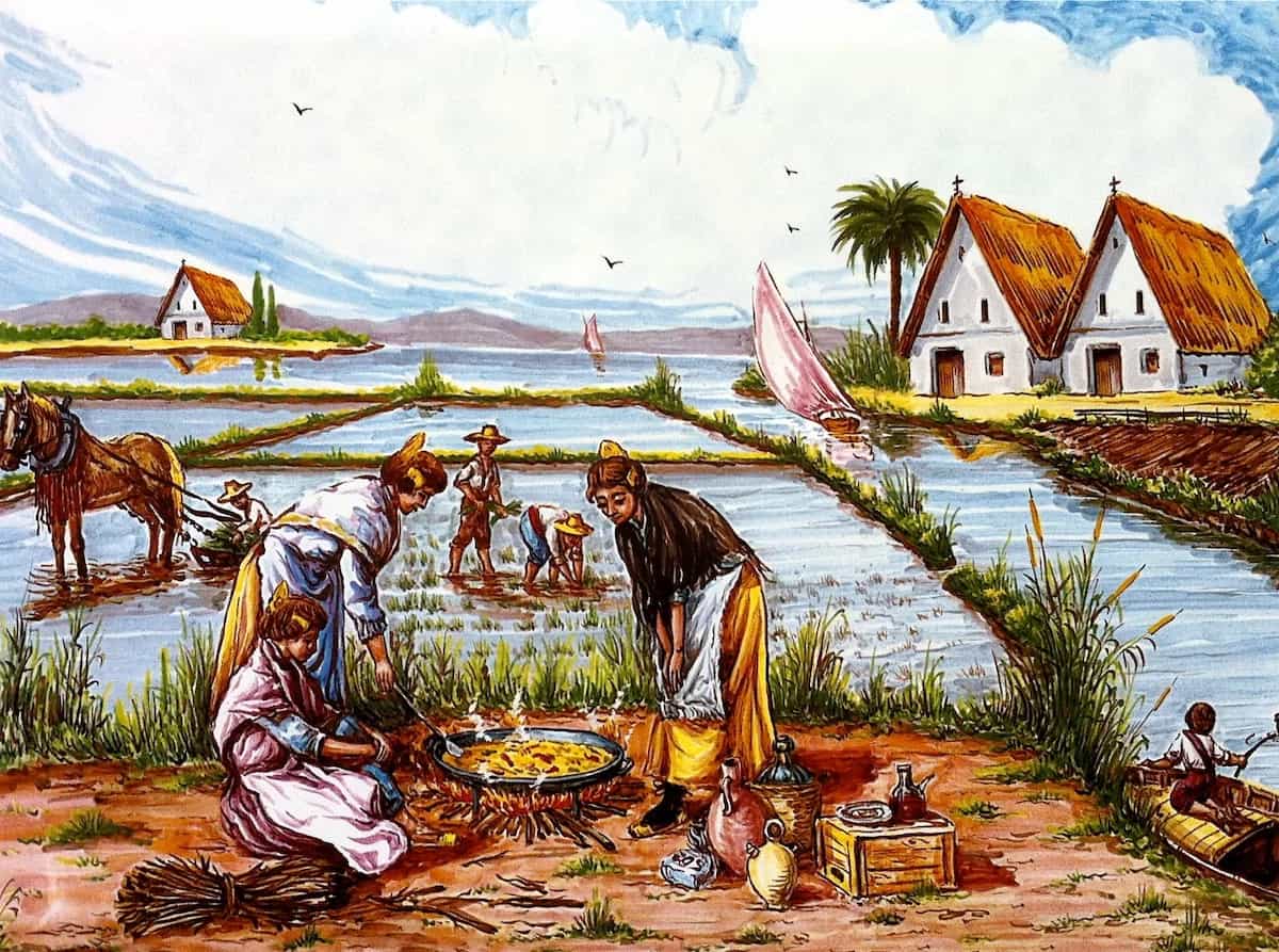 Origine della paella